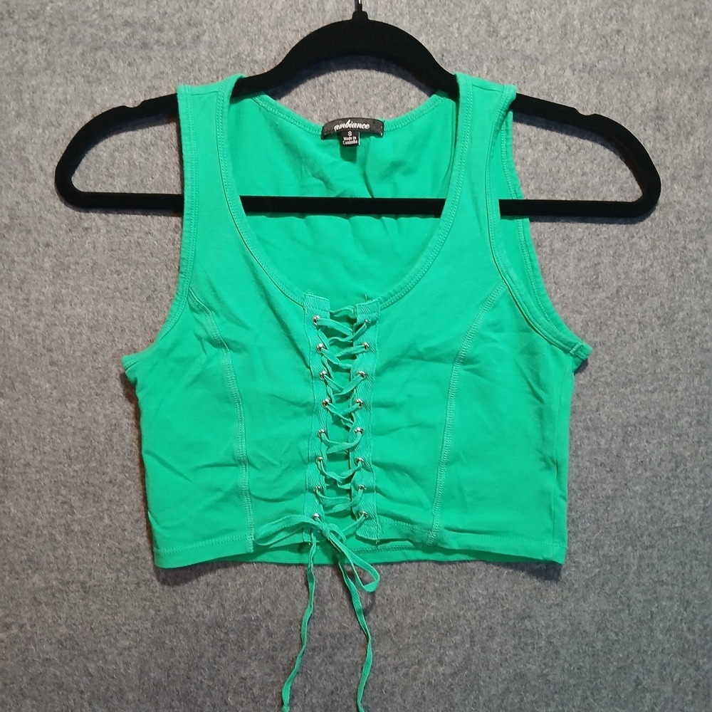 Ambiance sz S Crop boho beach fairy hippie grunge flirty coconut girl